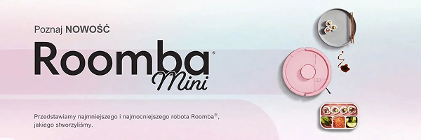 Baner “Poznaj nowość - Roomba Mini“