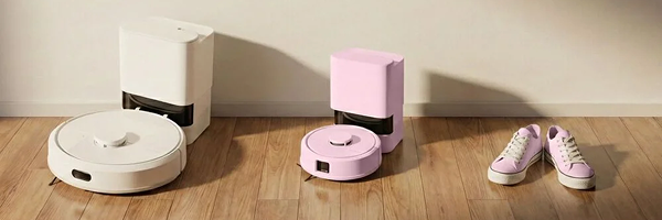 Porównanie rozmiaru klasycznej Roomby z Roomba Mini