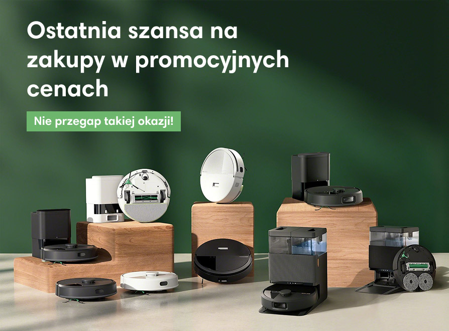 Pełna linia produktowa robotów iRobot